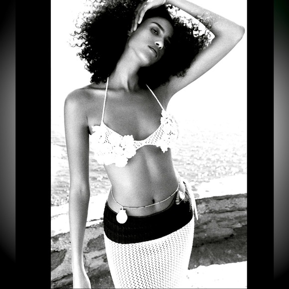 Zara Dresses & Skirts - ZARA CROCHETED SKIRT